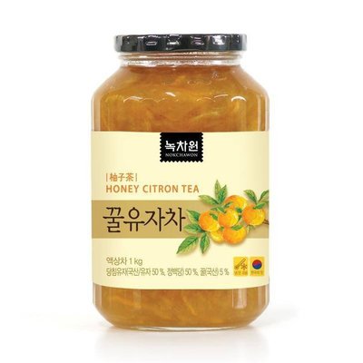 韓國綠茶園蜂蜜柚子茶1Kg[KR334191]健康本味
