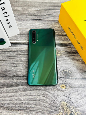 勝利店-二手機#中古機realme X50 (6G+128G) 綠色 (已過保)