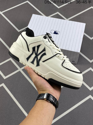 [多種顏色]韓國 MLB BIGBALL CHUNKY MONO 男女厚底增高紐約洋基隊老爹運動休閑鞋