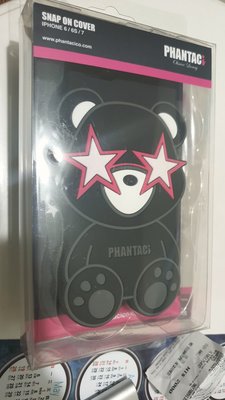 周杰倫 phantaci 聯名 黑色 熊熊 iPhone 手機殼 i6 i6s i7