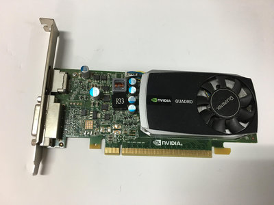 電腦雜貨店→NVIDIA QUADRO 600 (DDR3 1G-128bit) 繪圖顯示卡 二手良品 $450