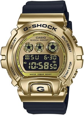 CASIO G-SHOCK 25th 25週年 手錶 紀念錶 GM6900G9 GM69001 GM6900B4 電鍍 金屬 鍛造 防水 金色 銀色 黑色