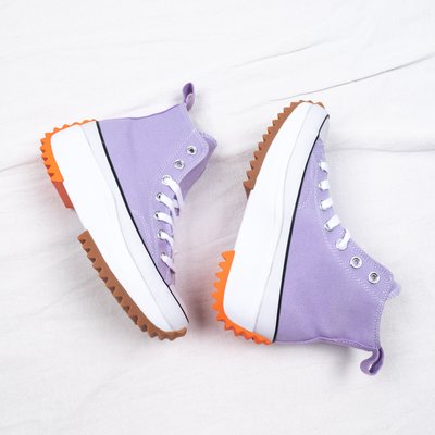 Converse  Run Star Hike 紫色 厚底 增高鞋 平民版 休閒板鞋 女鞋 168286C
