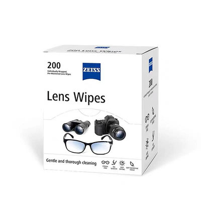 蔡司英文版老款400片 600片眼鏡紙 擦鏡紙 ZEISS 200裝專業鏡頭紙