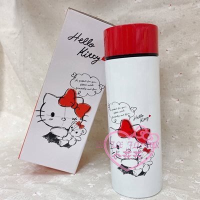 ♥小公主日本精品♥Hello Kitty 陶瓷保溫杯 保溫瓶~8