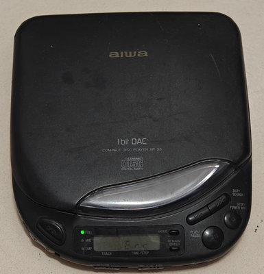 AIWA CD播放器 XP-33 老物 收藏 懷舊 故障品 通電不讀