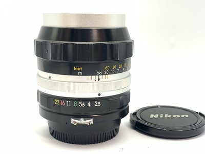 尼康 Nikon AI NIKKOR-P 105mm F2.5 人像鏡 阿富汗少女銘鏡 白嘴老鏡改AI (三個月保固)
