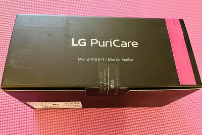 LG PuriCare™ Mini隨身淨空氣清淨機.全新未拆封.保證原廠公司貨(純淨白)北市面交自取$2990元