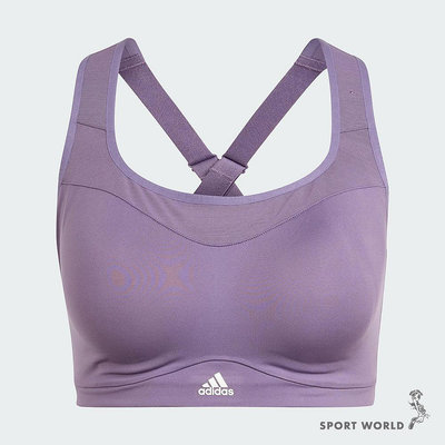 Adidas 女裝 運動內衣 高度支撐 排汗 紫【運動世界】IL2890