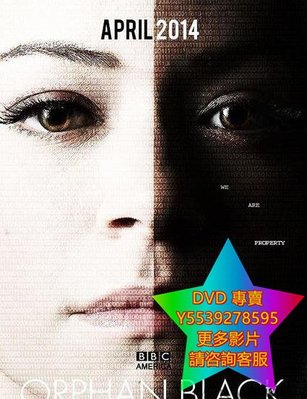 DVD 專賣 黑色孤兒第2季/Orphan Black 歐美劇 2014年