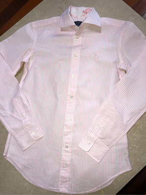 Polo Ralph Lauren ~粉白條紋襯衫