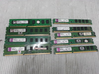 【 創憶電腦 】金士頓 DDR3 1333 1600 2G 桌上型 記憶體 單雙面 直購價40元