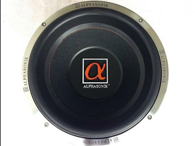 現貨美國Alphasonik  PSE612重低音喇叭12吋重低音發燒鋁盆架雙磁雙音圈