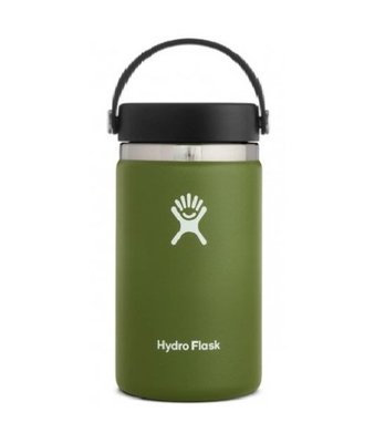 【Hydro Flask】寬口杯 12oz 355ml 橄欖綠 美國不鏽鋼保溫保冰瓶 保冷保溫瓶 不含雙酚A