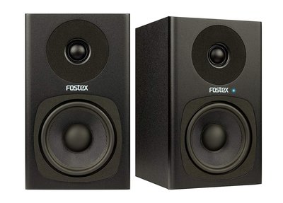 【三木樂器】Fostex PM0.4C 主動式 4吋 監聽喇叭 喇叭 音響 音箱 兩件式音響 台灣公司貨 黑色
