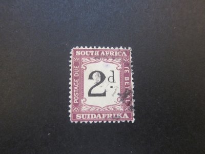 【雲品13】南非South Africa 1927 Sc J19 FU 庫號#B535 12912