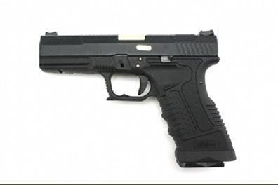 【WKT】WE GP1799-1 GP1799瓦斯短槍(黑滑套 黑槍身 金槍管)-WEGP1799-1