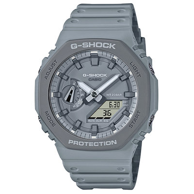 卡西歐G-SHOCK 農家橡樹電子錶-水泥灰(GA-2110ET-8A)