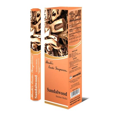 [晴天舖]印度線香Shashi's Sandalwood 檀香 六角香~29元系列暢銷香味任您搭~10管送1