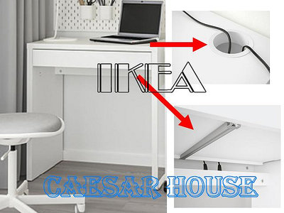 ╭☆卡森小舖☆╮【IKEA】MICKE 書桌/工作桌, 白色 -全新限量-北部為主