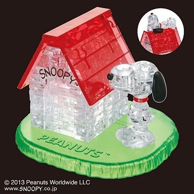 BEVERLY 3D立體 水晶拼圖  SNOOPY House 史努比與小屋 50154 (48380)