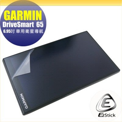 【Ezstick】GARMIN DriveSmart 65 6.95吋 靜電式LCD螢幕貼 (可選鏡面或霧面)
