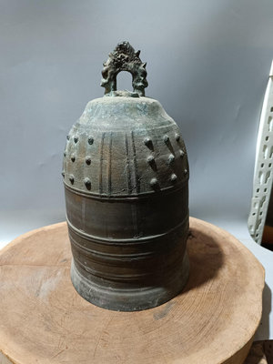 日本回流銅器古董清代民國老銅鐘銅梵鐘寒山寺古鐘厚重全品