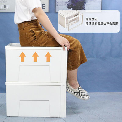 9TYQTenma天馬FE衣服收納箱家用抽屜式收納盒容量整理箱子抽