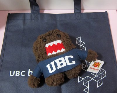The University of British Columbia哥倫比亞大學UBC x Domo多摩君聯名收藏玩偶