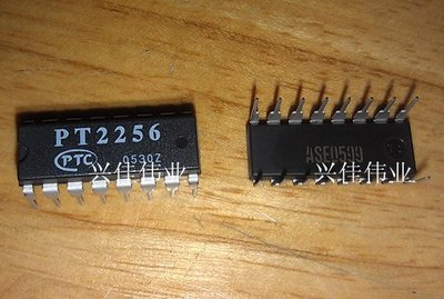 PT2256 直插DIP-16 數位5音量晶片 W81-0513 [337990]