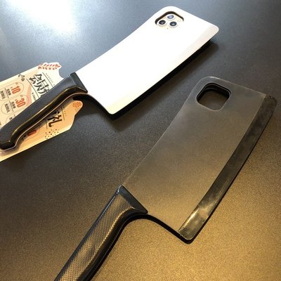 【特價】菜刀 手機殼 iPhone 11Pro Xs max XR I8 I7 Plus手機殼 創意惡搞 仿真菜刀保護套