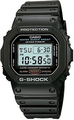日本正版 CASIO 卡西歐 G-Shock DW-5600E-1 男錶 男用 手錶 日本代購