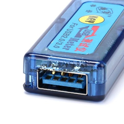 白色OLED USB3.0測試儀 四位 電壓電流錶 功率容量 移動電源檢測儀 W2-1 [291798] 可開發票