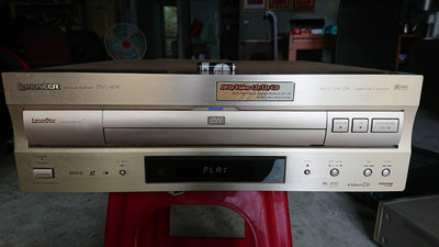 二手日本製高階重量級旗艦LD-CD-DVD播放機 PIONEER DVL-909