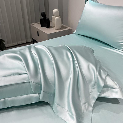 100S蘭精天絲四件套雙面萊賽爾冰絲套件夏季床單被套枕套床上用品