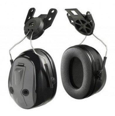 【老毛柑仔店】H7P3E-PTL 安全帽式耳罩 25dB 3M 配有通話按鈕 可與安全帽搭配使用 可更換耳墊 射擊 工地