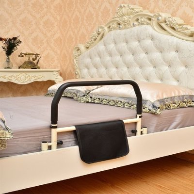 起床輔助器老人家用扶手欄桿防摔跤病人助力神器床邊架子床上護欄~特價~特賣