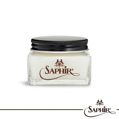 【SAPHIR莎菲爾-金質】皮革保養霜-深色皮件保養 皮革保養油 皮革保養頂級推薦油