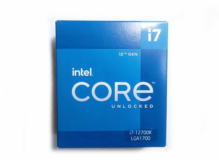 聯強貨第12代Intel I7 12700K 12核心5.0G 125W 無超頻聯強近2年保固有