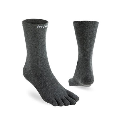 【injinji】Liner羊毛中筒內襪NX (石板灰) - NAA2994| 羊毛抗菌襪 男女通用