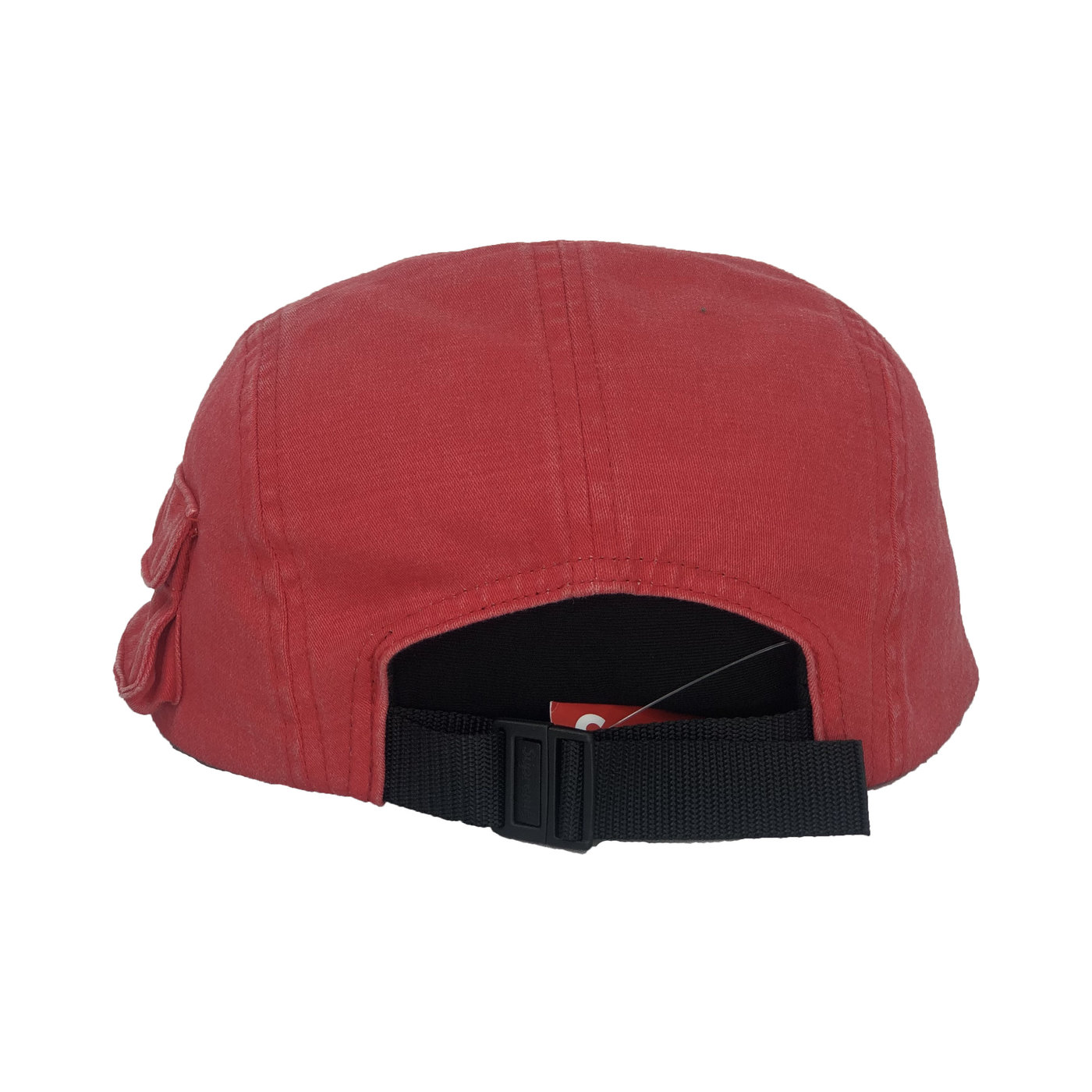 SUPREME SNAP POCKET CAMP CAP RED 五分割五分割帽