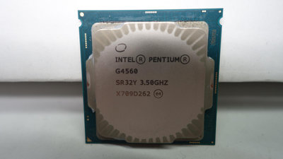 Intel® Pentium®  G4560,, 3.5 GHZ  / 3M ,,2核心/4執行緒,,1151腳位...,無散熱風扇