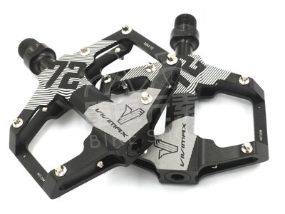 【單車元素】VIVIMAX MAX 72 CNC高強度鋁合金 培林 踏板 腳踏板 大踏面 輕量