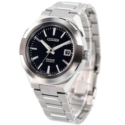 預購 CITIZEN Series8 NA1004-87E 星辰錶 40mm 機械錶 黑色面盤 藍寶石鏡面 不鏽鋼錶帶 男錶 女錶