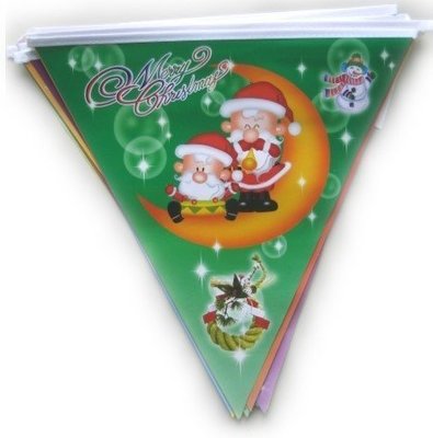 雪莉派對~聖誕三角旗 聖誕節布置 派對表演 聖誕佈置方旗 聖誕派對佈置 三角旗 長方旗