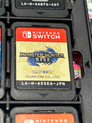 NS Switch 魔物獵人 崛起 Monster Hunter RISE 中文 台東 二手 無盒 任天堂