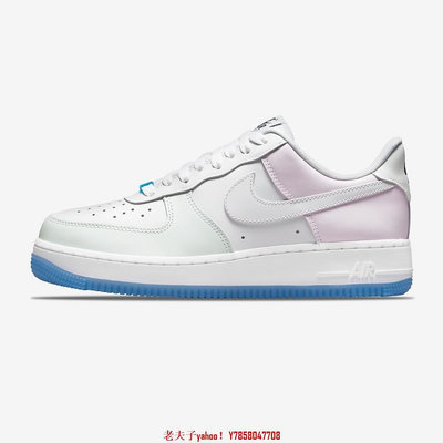 Nike Air Force 1 07 LX UV W White 白藍紅 熱感應 變色 DA8301-100鞋[飛凡男鞋]