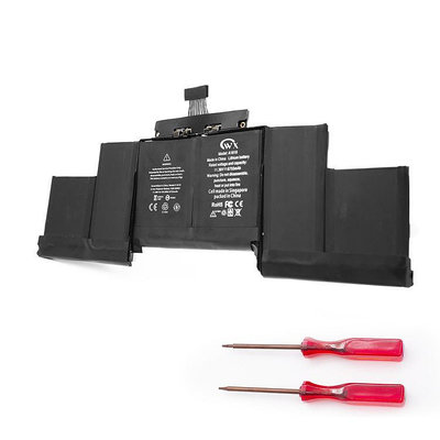 批發 批發 現貨筆記本電腦電池A1618適應于MacBook Pro 15"A1398 2015年