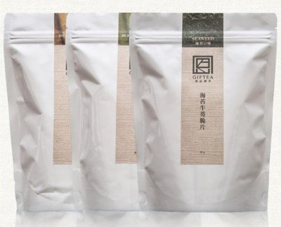 【恩品禮茶】牛蒡脆片口味(原味脆片80G、海苔脆片50G)包