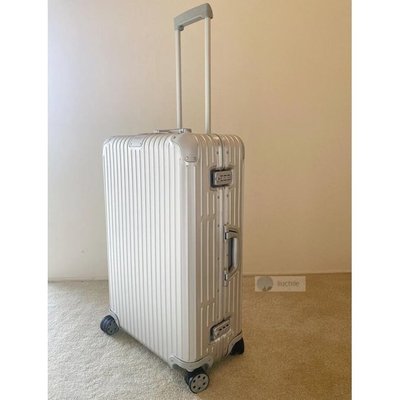 正品（97成新） RIMOWA Original Check-in L 銀色 鋁鎂合金材質 行李箱 92573004